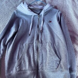 Tommy Hilfiger Zip Up Drawstring Hoodie